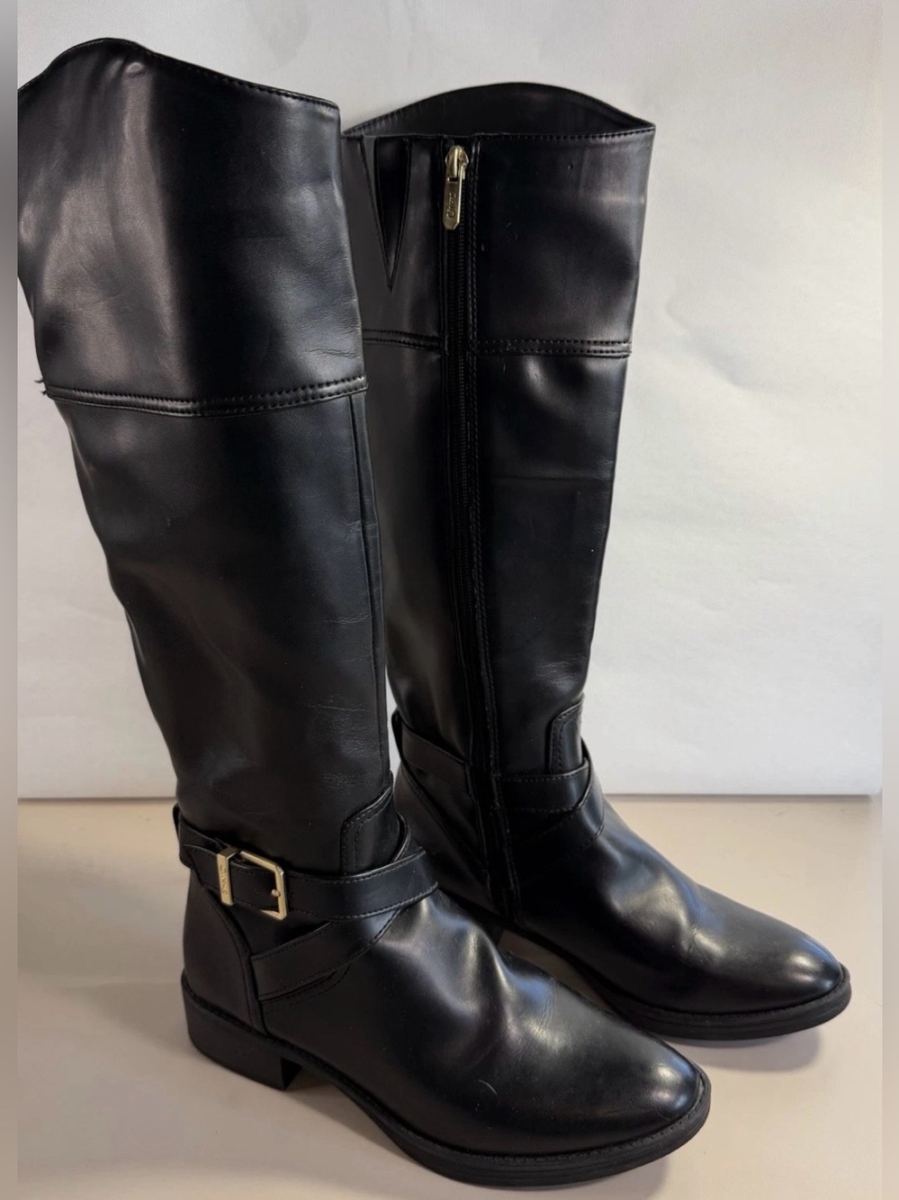 Circus by Sam Edelman Black Parker riding Knee Boots women 7.5